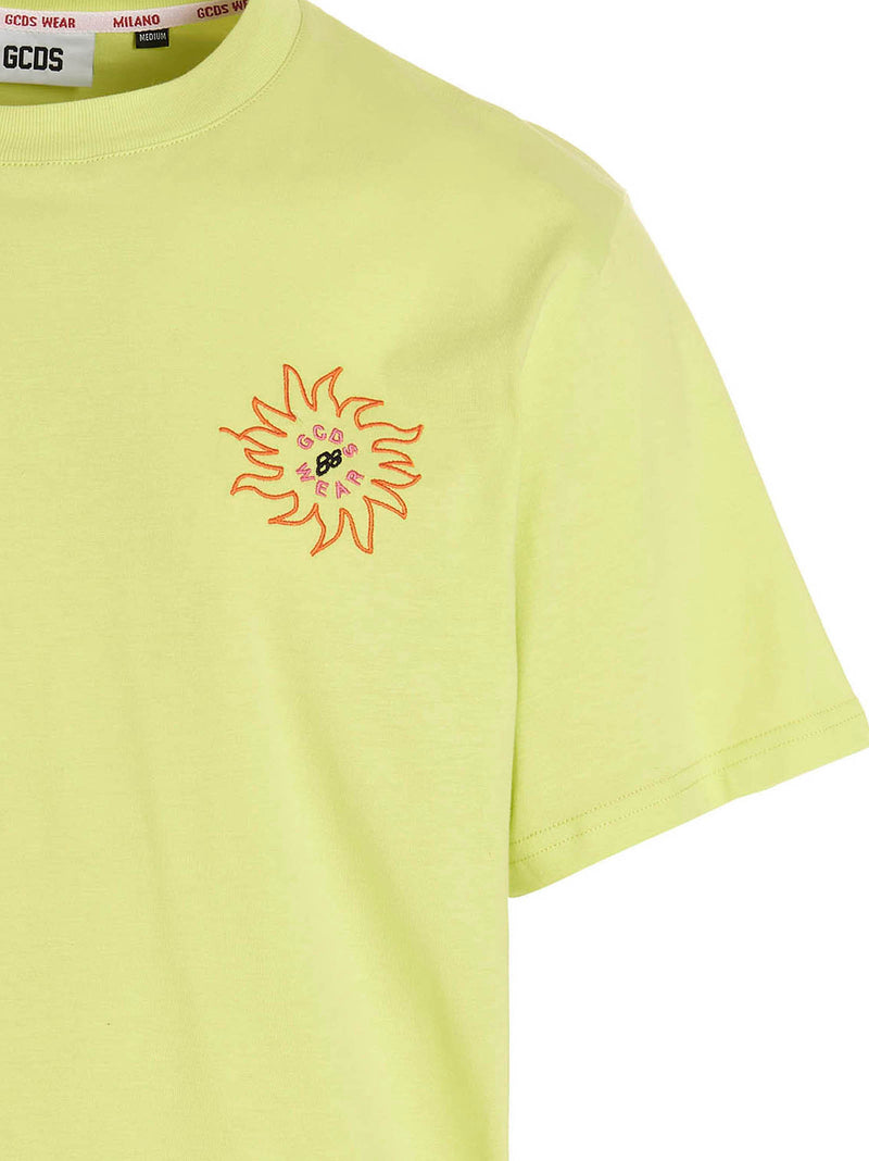GCDS Bicolor Cotton T-Shirt - Surfing Weirdo