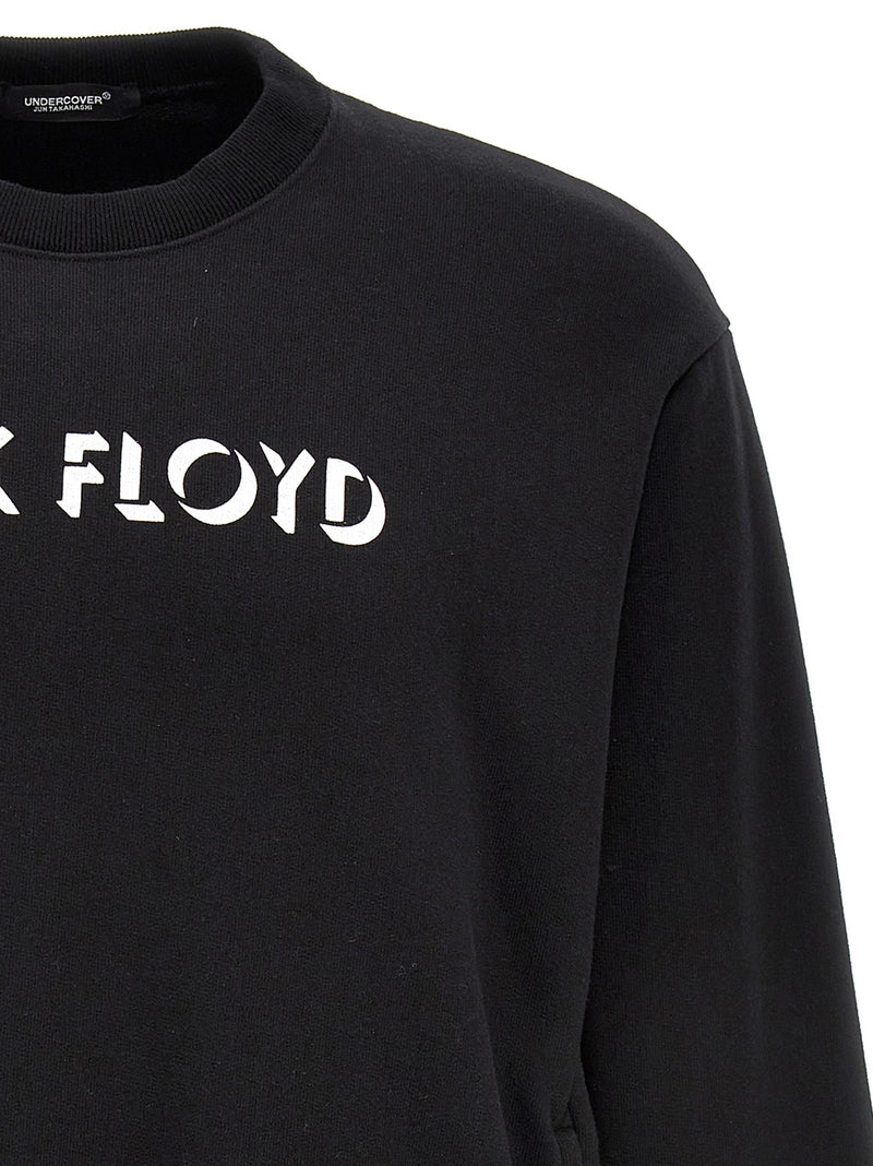 Undercover Bicolor Cotton Sweatshirt - Iconic Pink Floyd Design