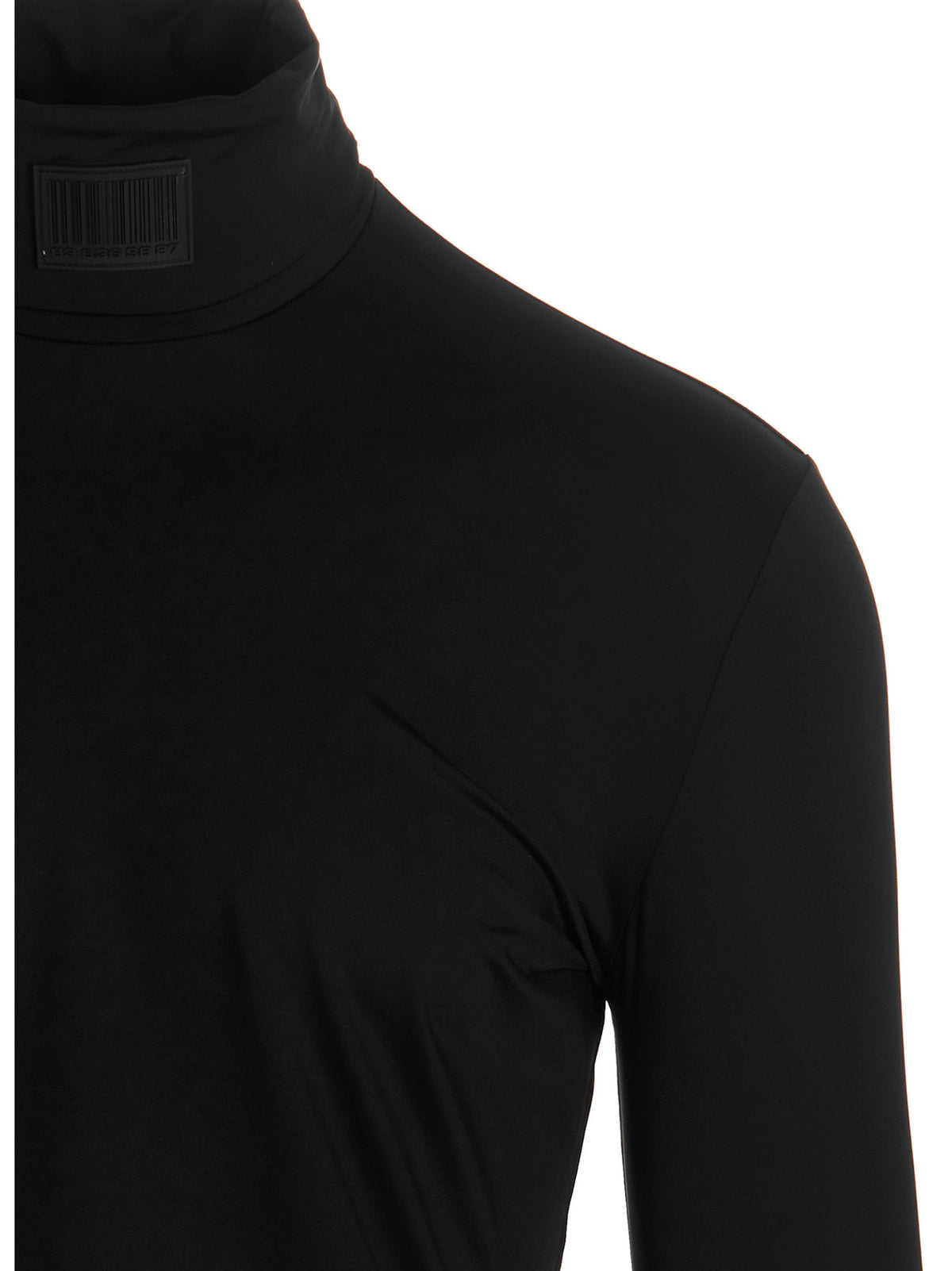 VTMNTS Black Polyamide Cardigan for Men