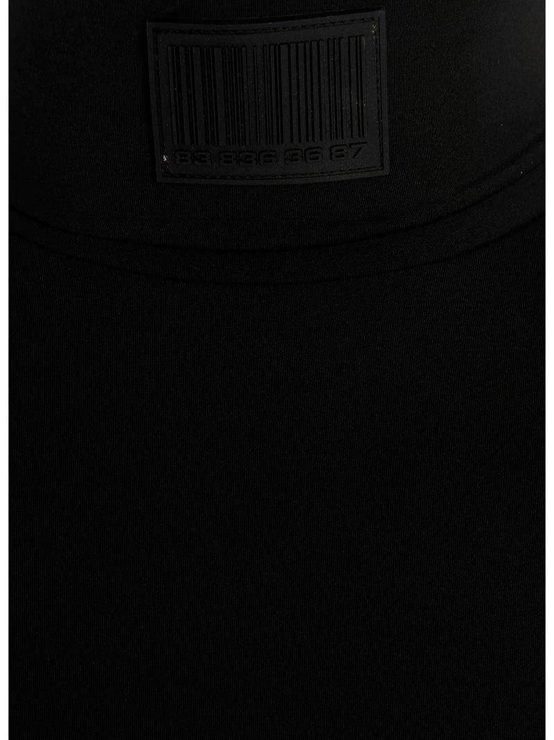 VTMNTS Black Polyamide Cardigan for Men