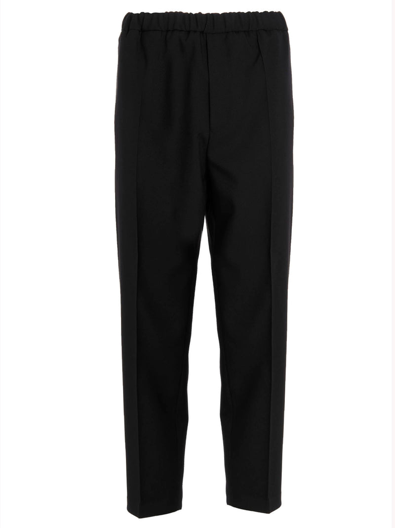 Jil Sander Blue Gabardine Casual Pants for Men