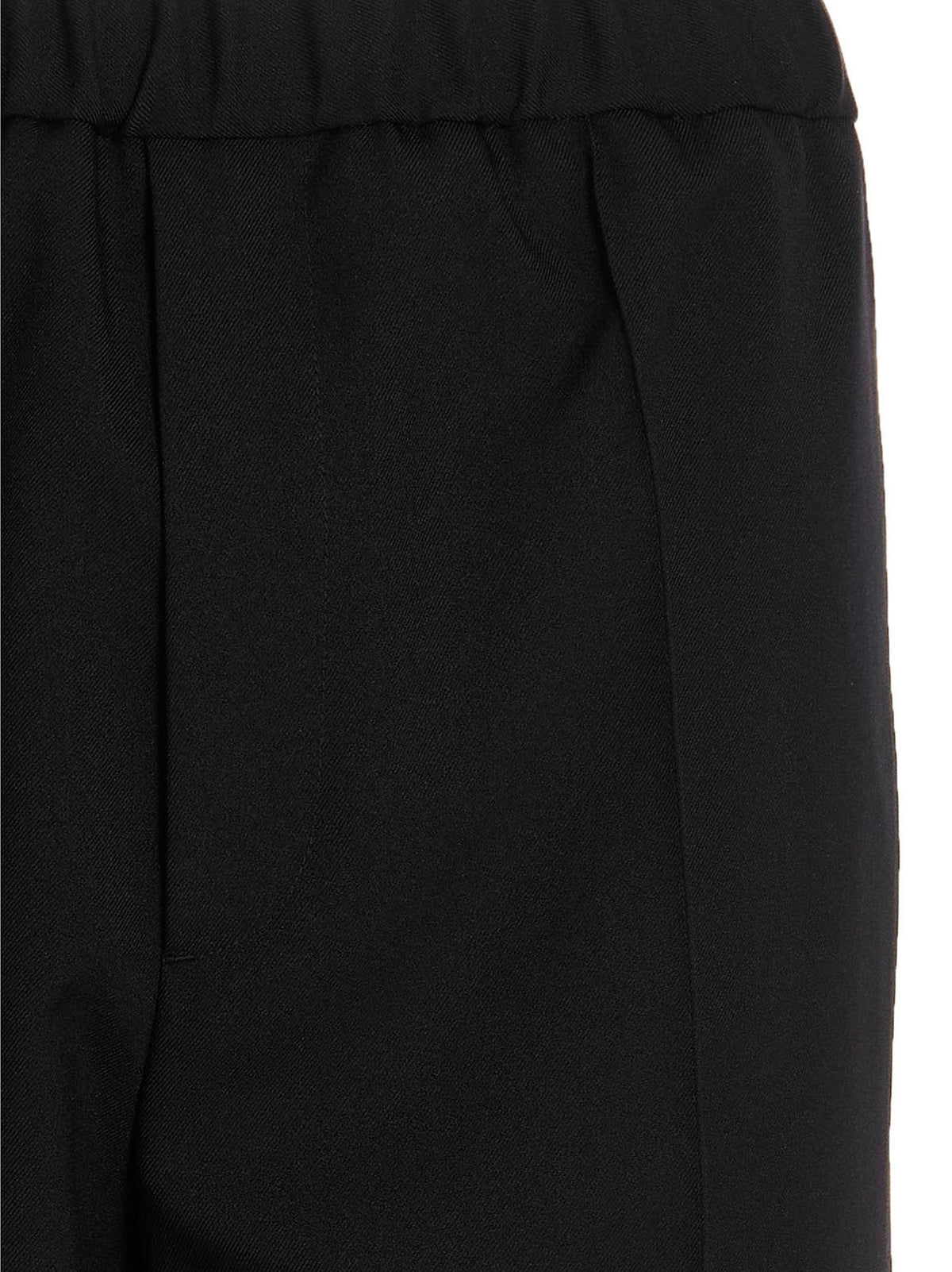 Jil Sander Blue Gabardine Casual Pants for Men