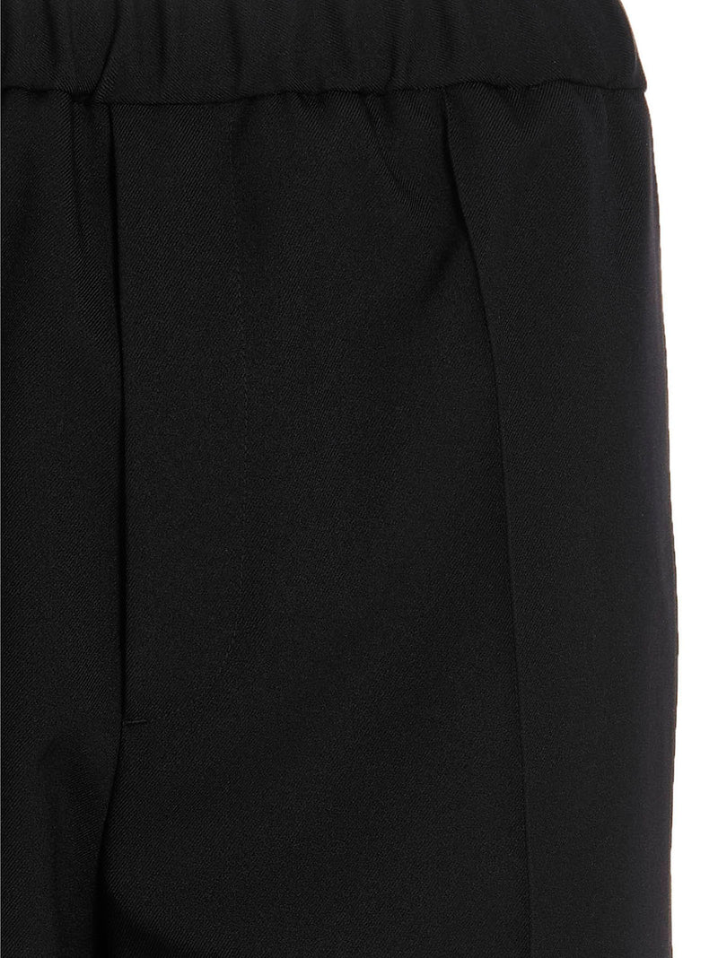 Jil Sander Blue Gabardine Casual Pants for Men