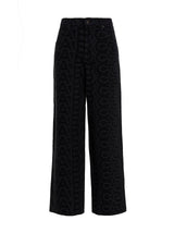 Marc Jacobs Monogram Black Cotton Blend Denim Jeans