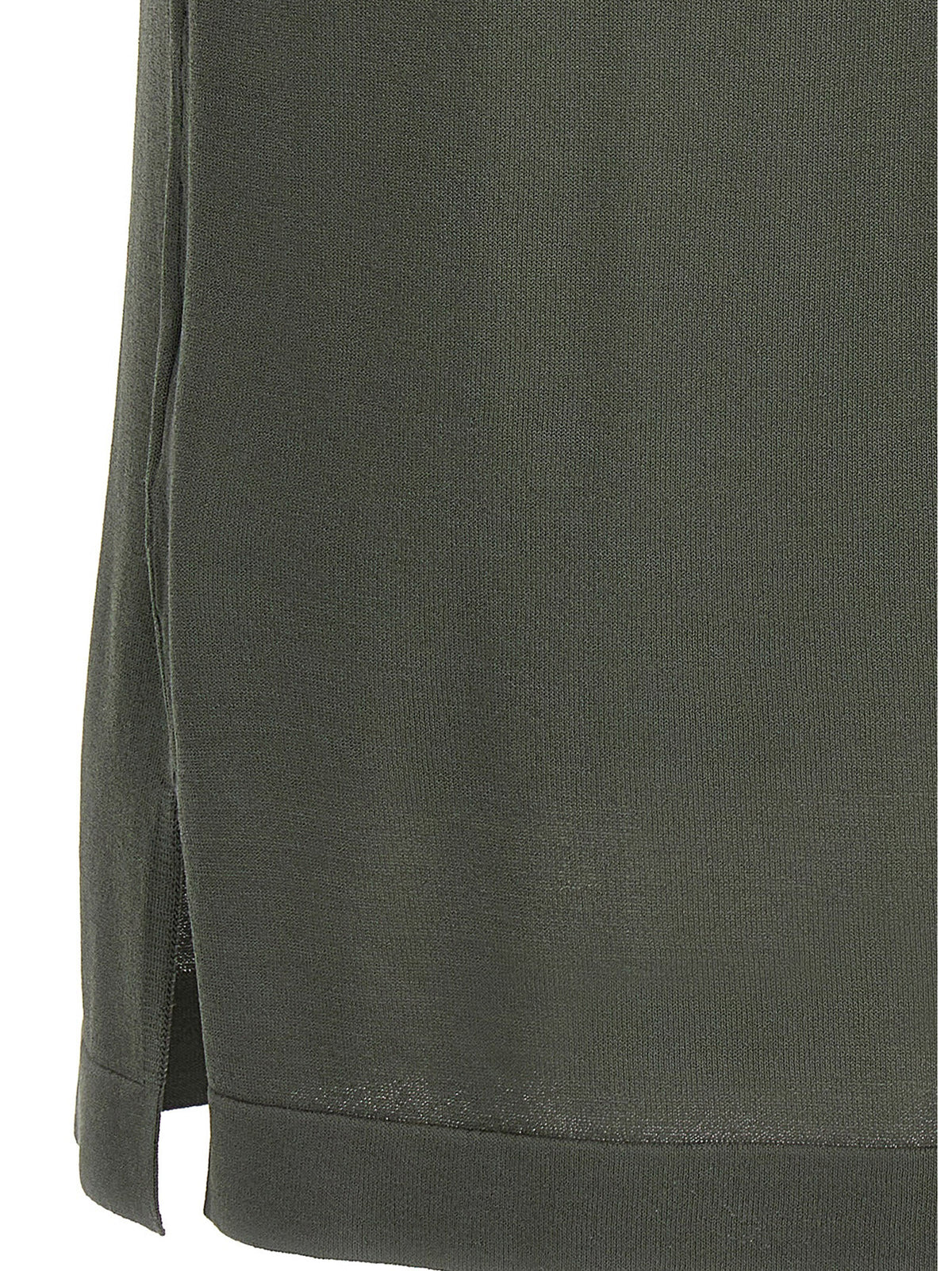 P.A.R.O.S.H. Roux Bicolor Viscose T-Shirt - Green