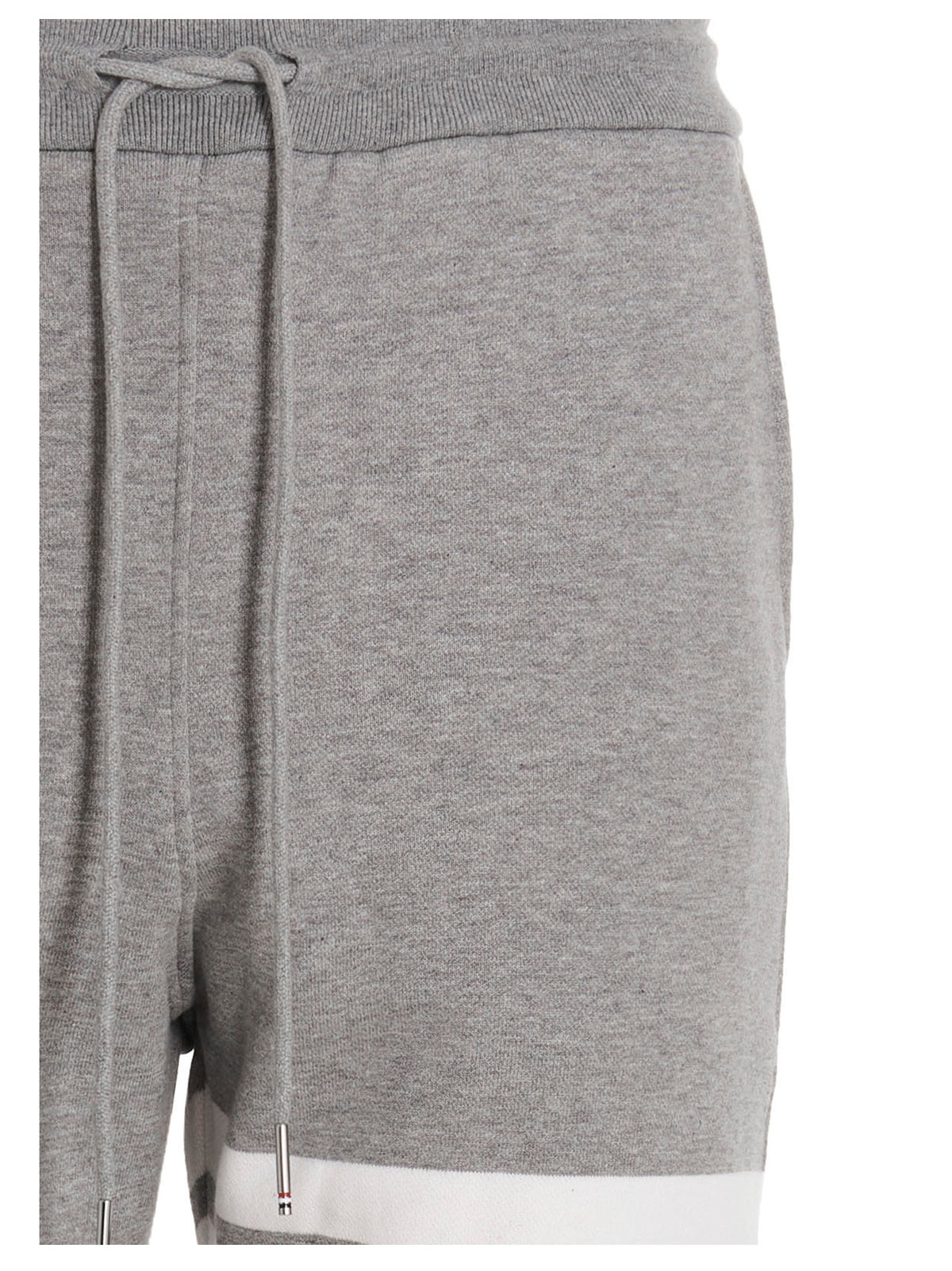 Thom Browne Gray Cotton Joggers - Stylish Workout Pants