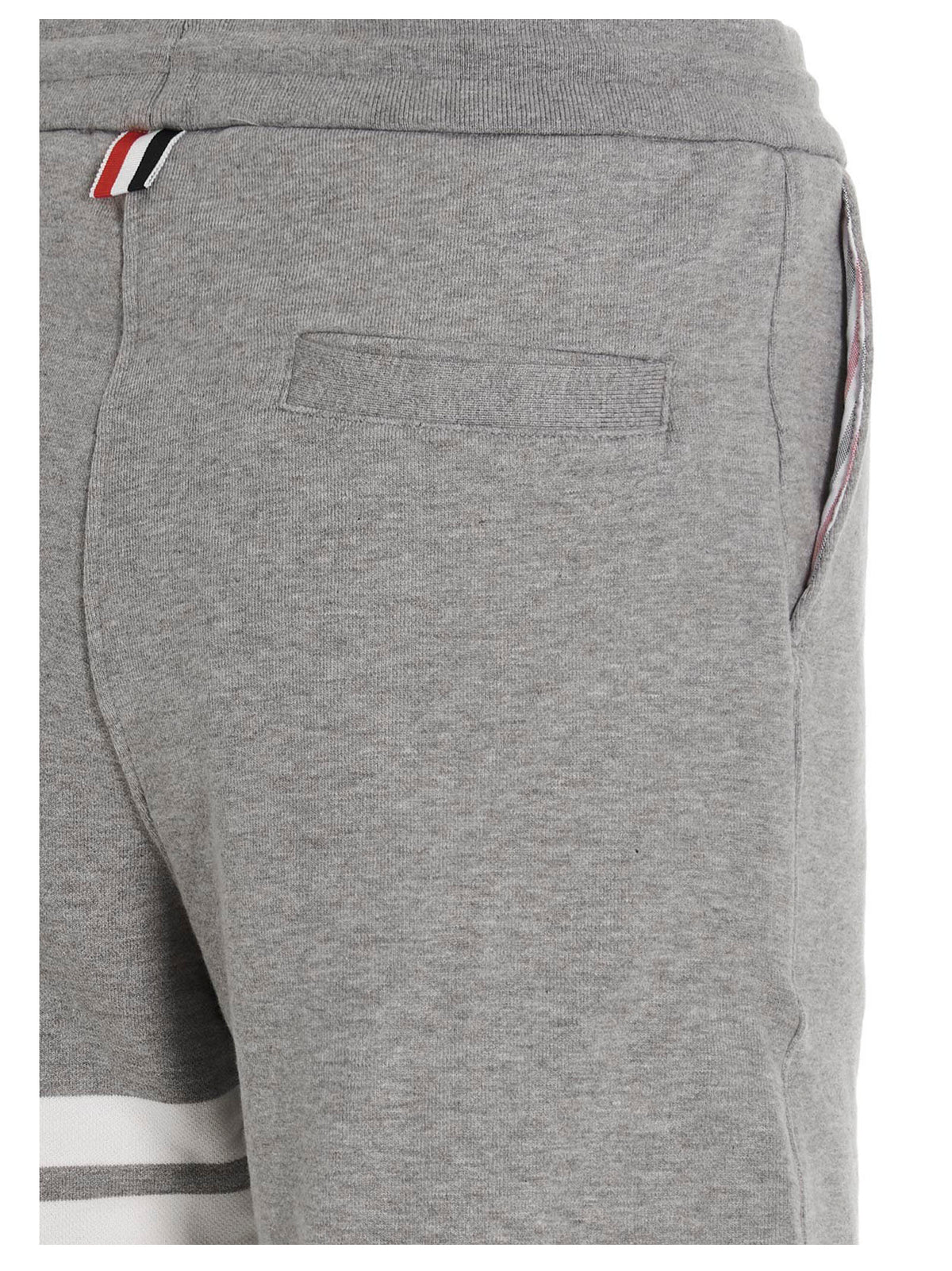 Thom Browne Gray Cotton Joggers - Stylish Workout Pants