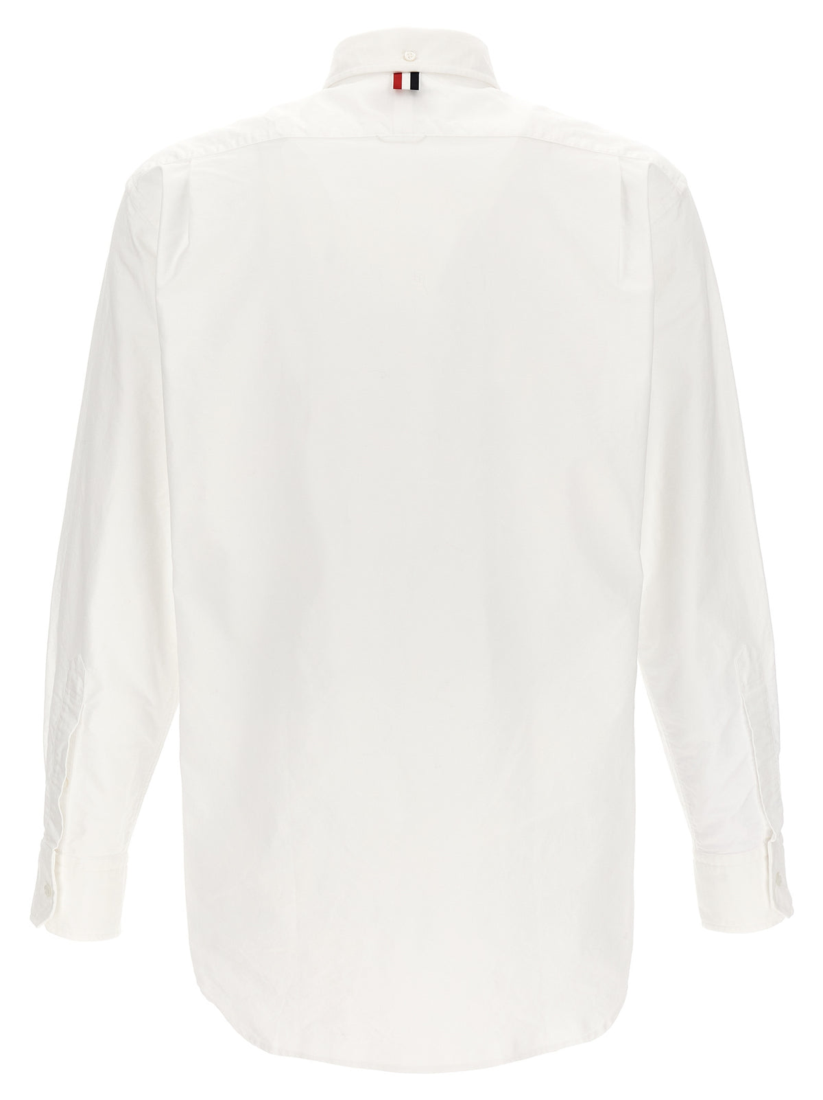Thom Browne White Cotton Blouse - Modern Sophistication