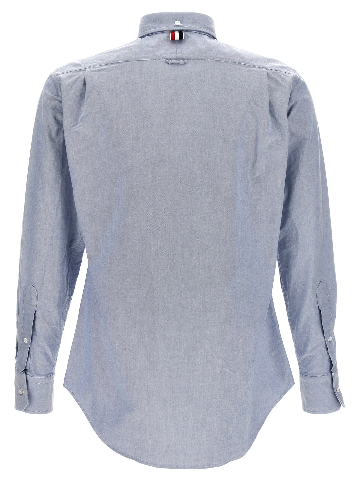 Thom Browne Blue Cotton Blouse - Timeless Elegance