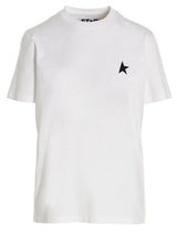 T-shirt en coton blanc Golden Goose ‘Star’ pour femme