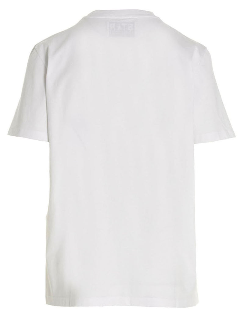 Golden Goose White Cotton ‘Star’ T-Shirt for Women