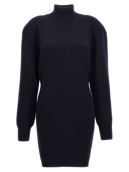 Stella McCartney Blue Wool Midi Skirt