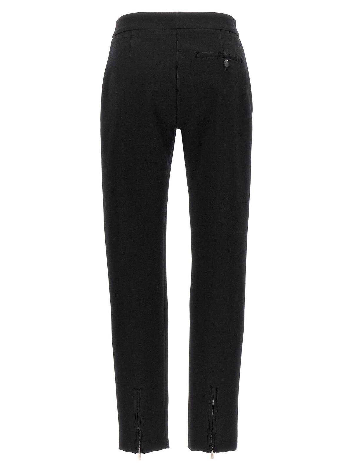 Ferragamo Black Elastane Skinny Pants