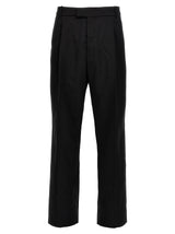 Alexander McQueen Black Wool Dress Pants for Men