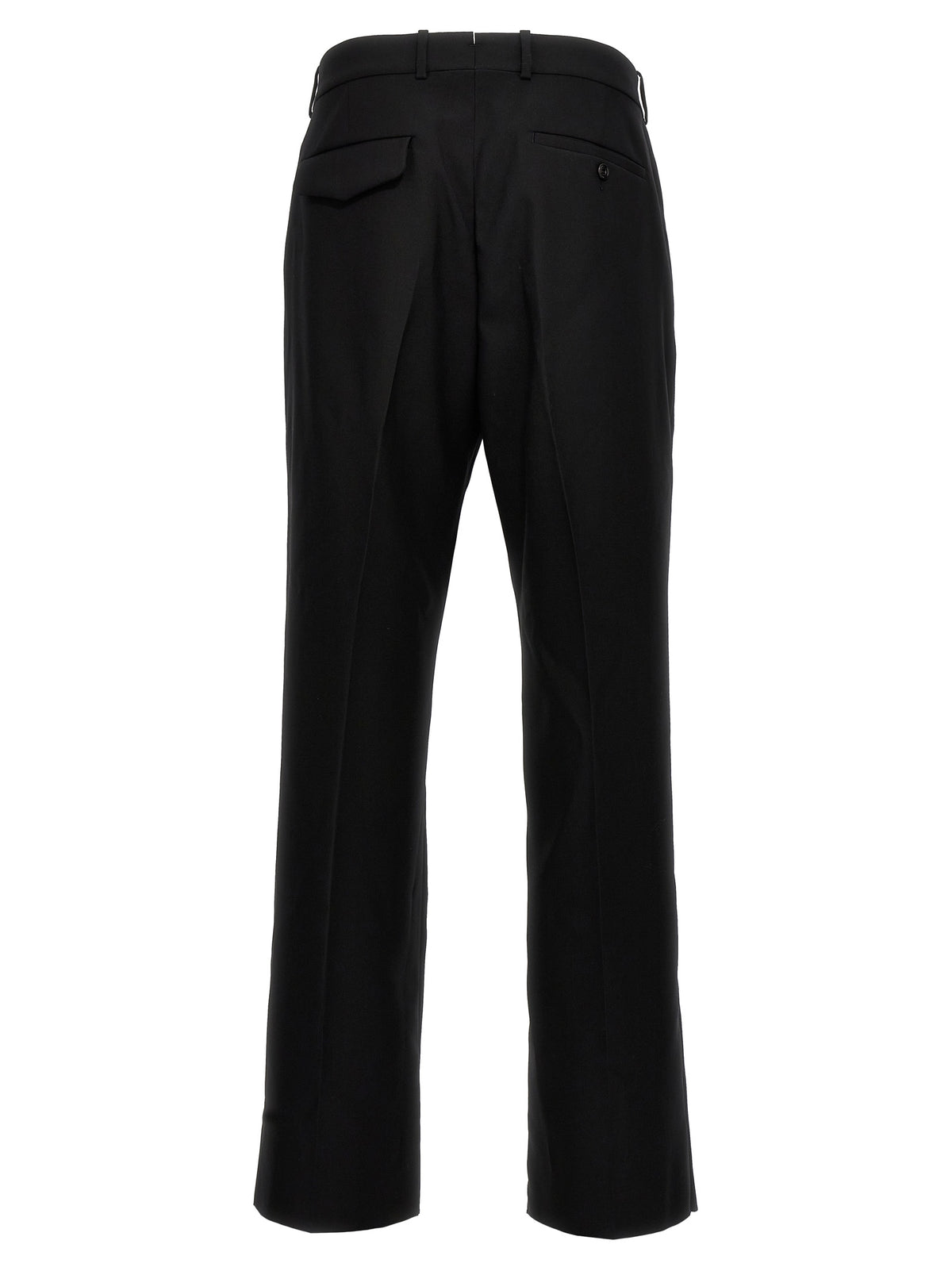 Alexander McQueen Black Wool Dress Pants for Men
