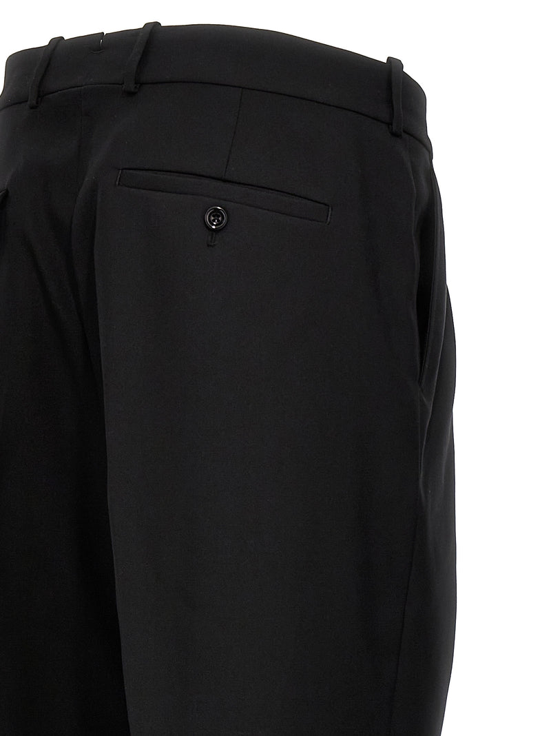 Alexander McQueen Black Wool Dress Pants for Men