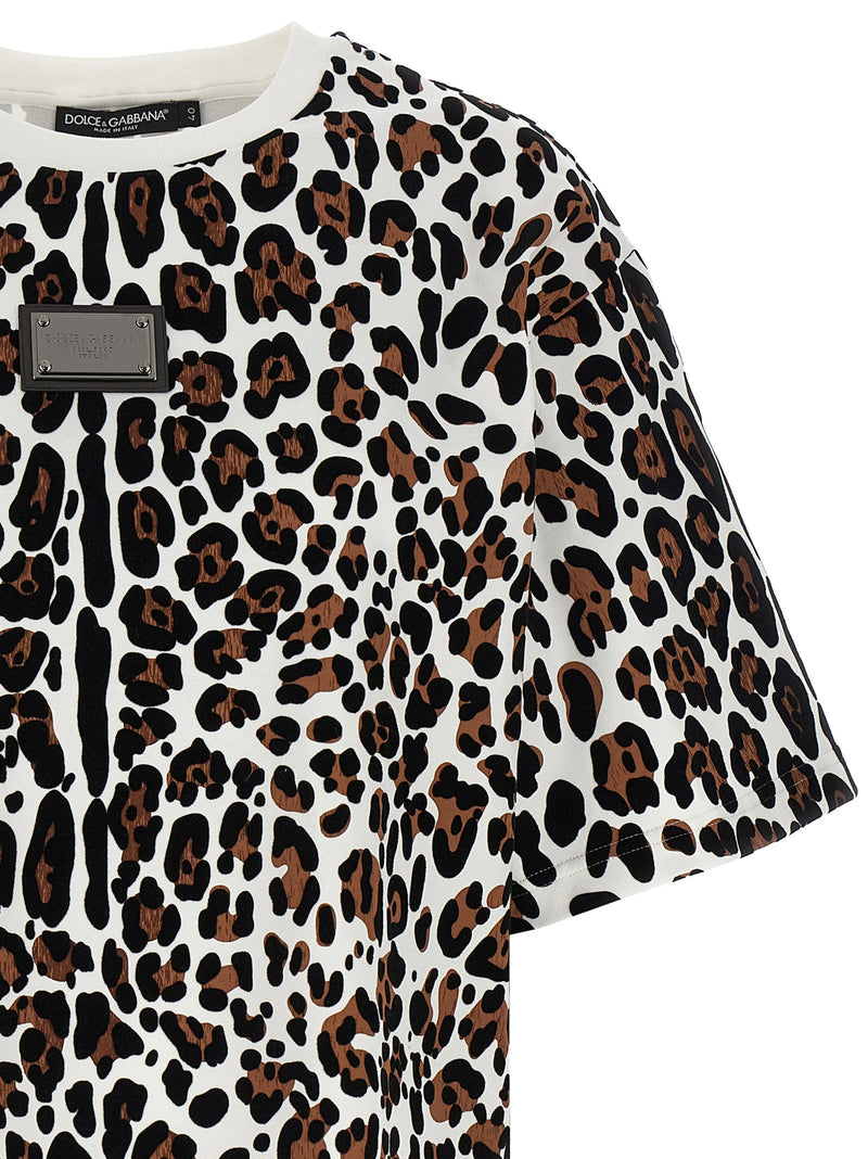 Dolce & Gabbana Multicolor Cotton T-Shirt for Women