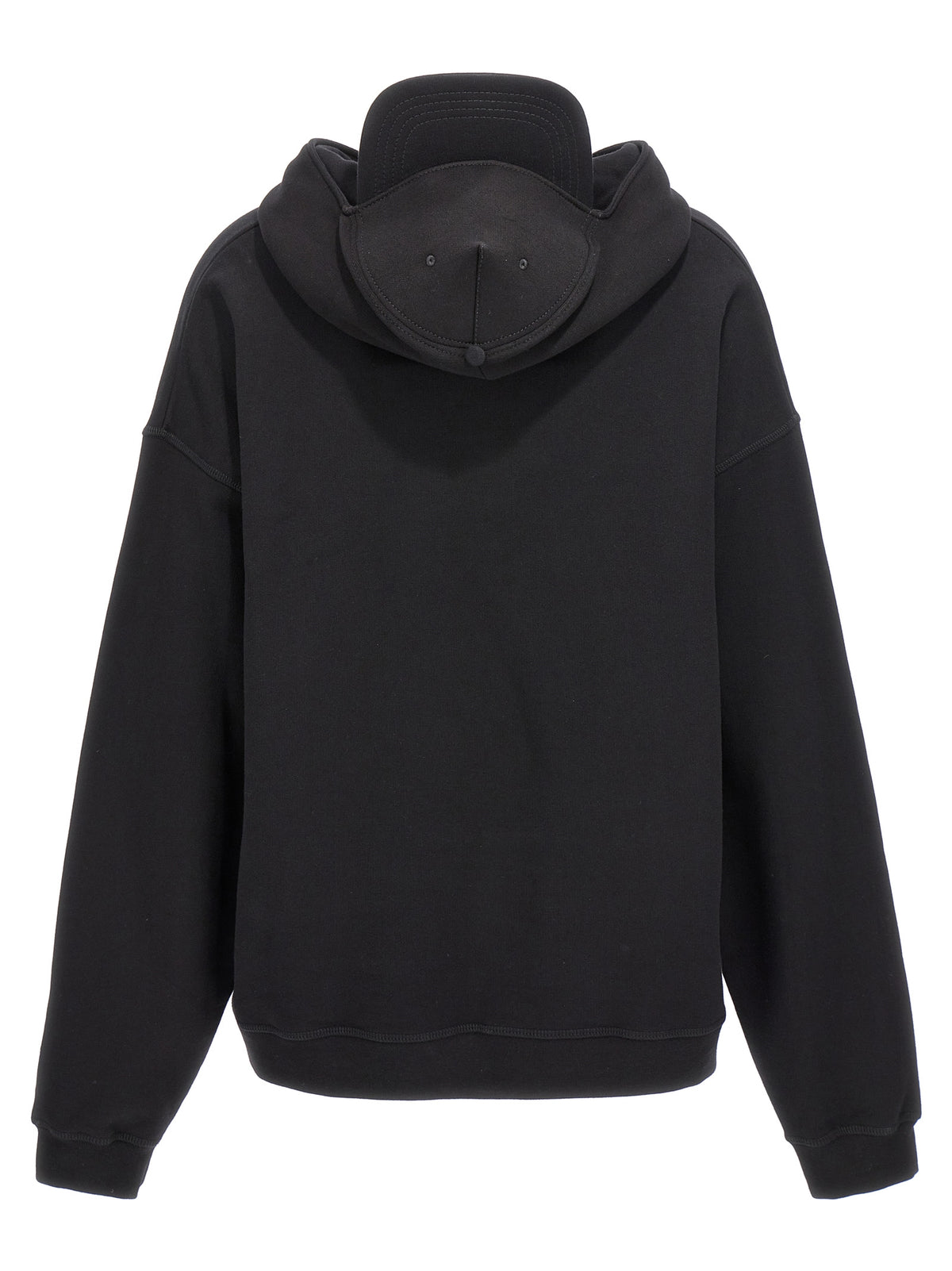 Dsquared² Herca Black Cotton Hoodie for Women