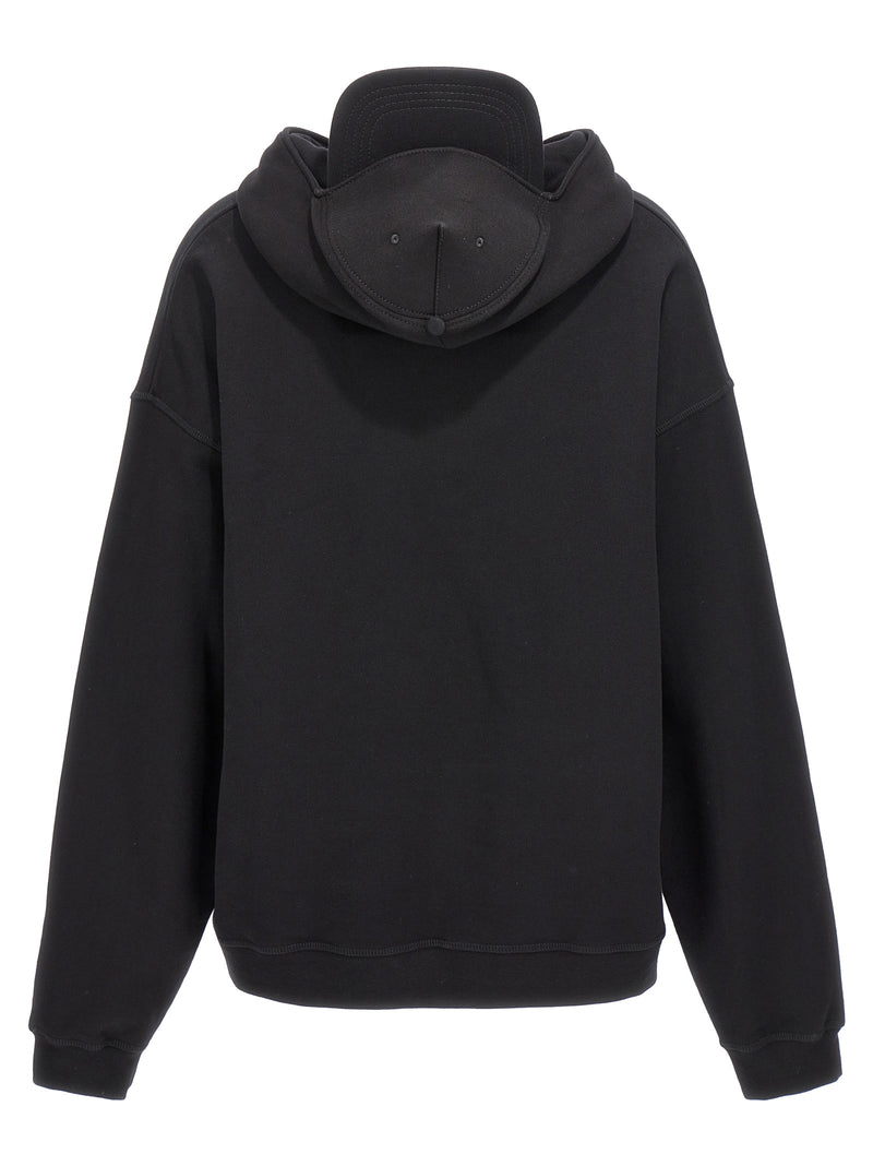 Dsquared² Herca Black Cotton Sweatshirt for Women