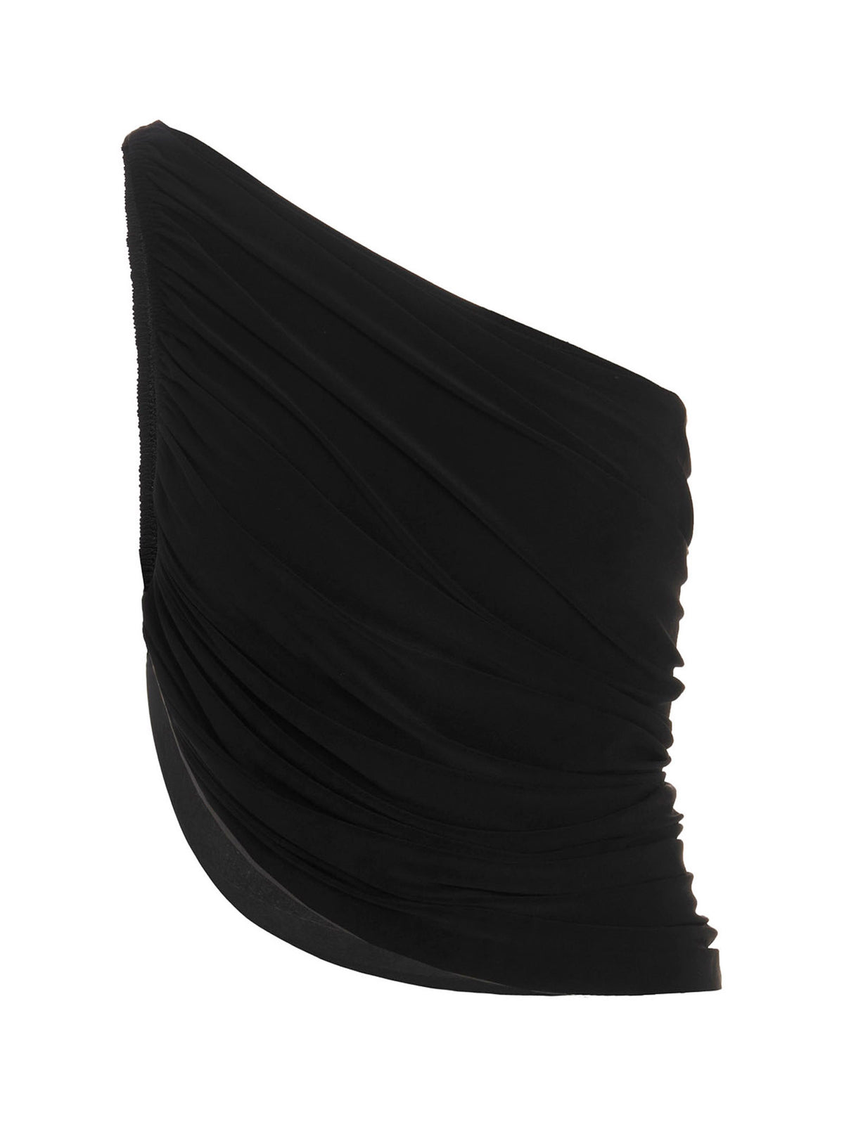 Norma Kamali Black Polyamide Tank Tops