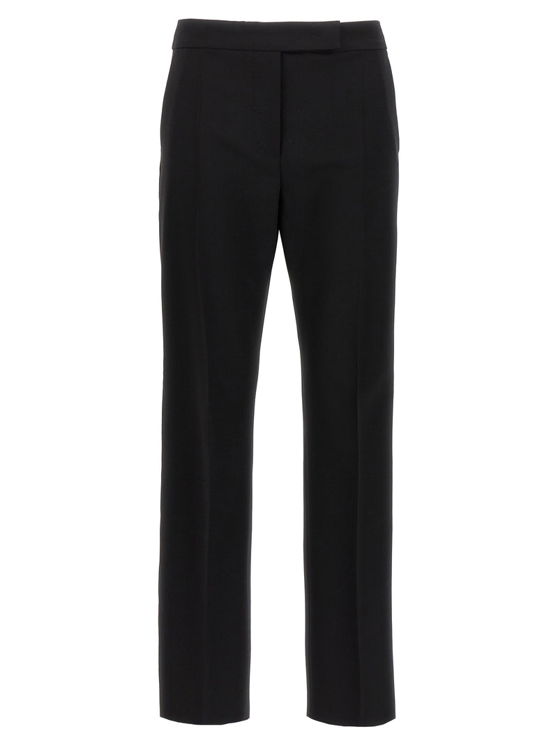 Max Mara Rino Black Virgin Wool Dress Pants