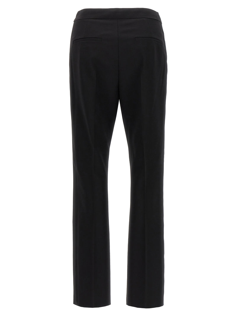 Max Mara Rino Black Virgin Wool Dress Pants