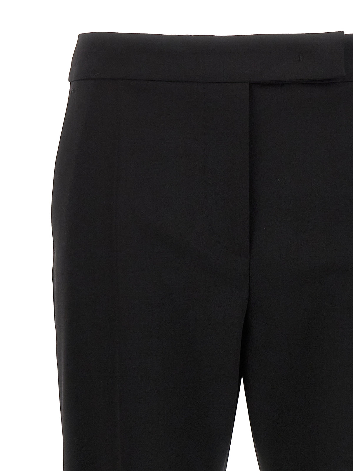 Max Mara Rino Black Virgin Wool Dress Pants