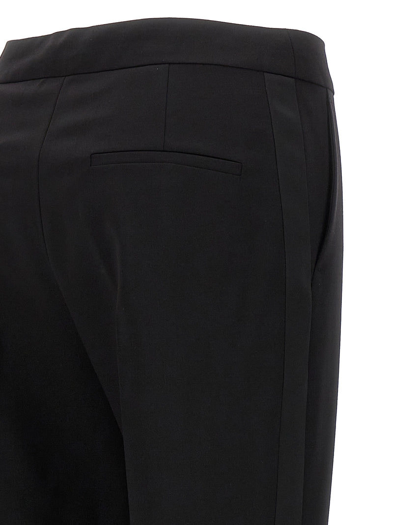 Max Mara Rino Black Virgin Wool Dress Pants