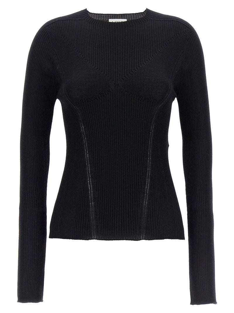 Lanvin Black Cashmere Cardigan - Luxurious Comfort
