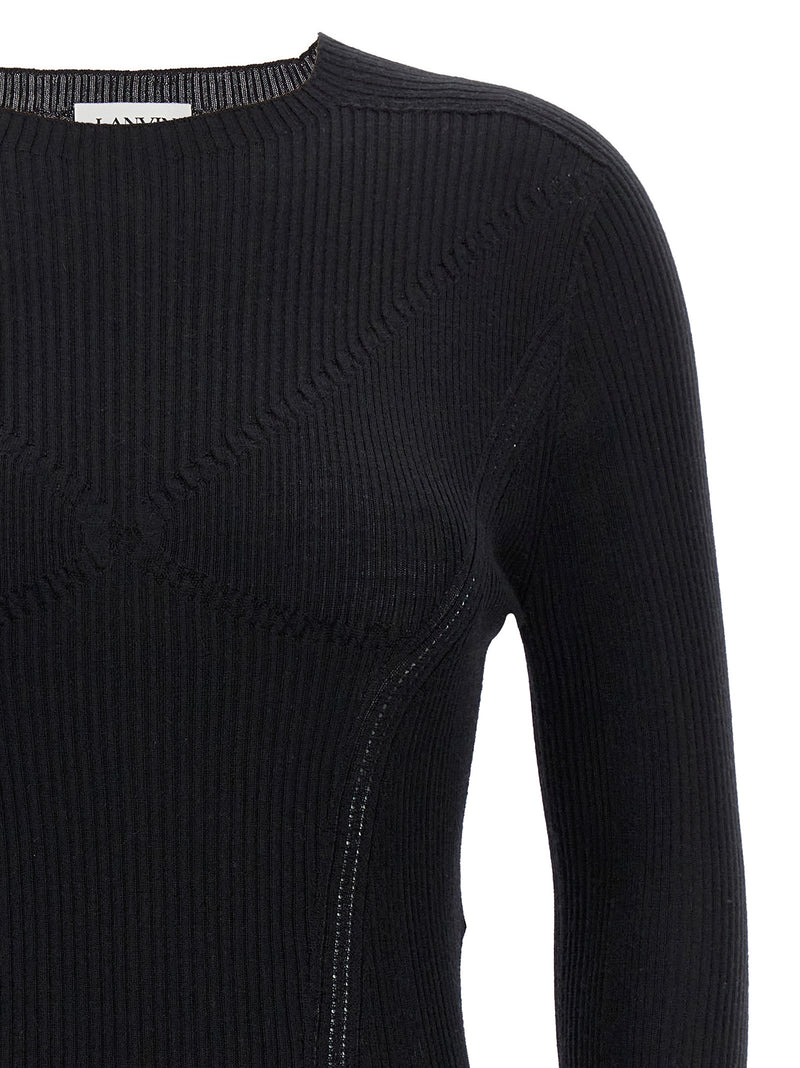 Lanvin Black Cashmere Cardigan - Luxurious Comfort