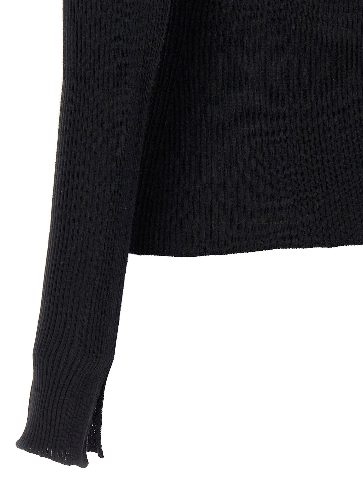 Lanvin Black Cashmere Cardigan - Luxurious Comfort