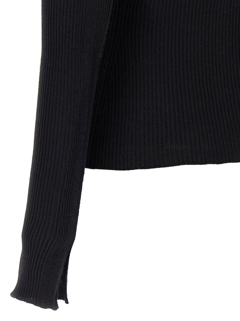 Lanvin Black Cashmere Cardigan - Luxurious Comfort
