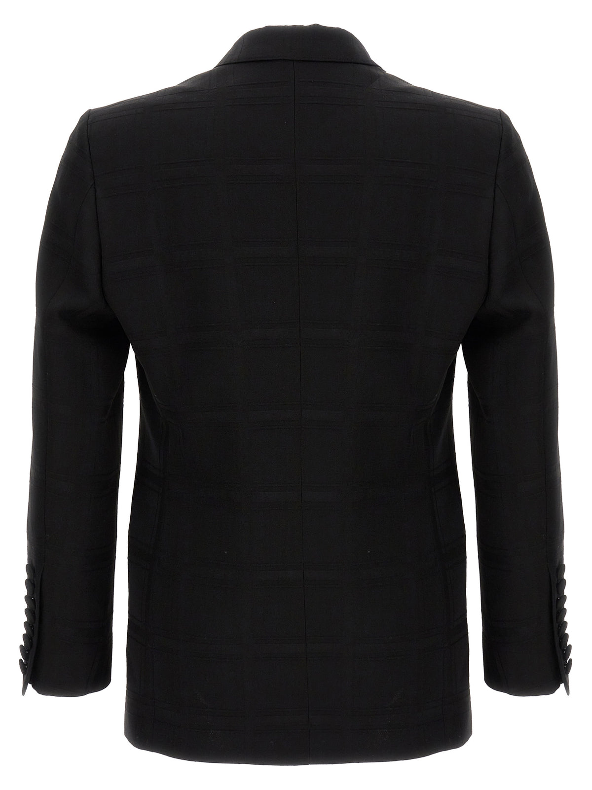 Etro Black Virgin Wool Blazer - Elegant Double-Breasted Design