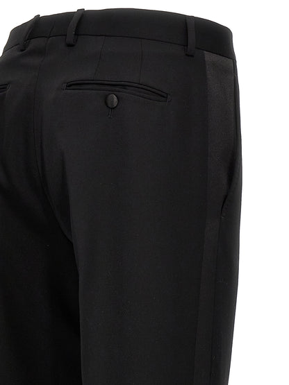 Lanvin Black Wool Dress Pants