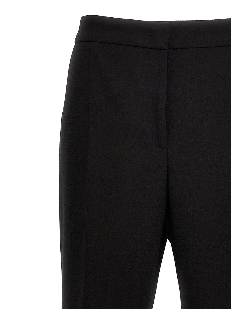 Moschino Black Viscose Dress Pants for Women