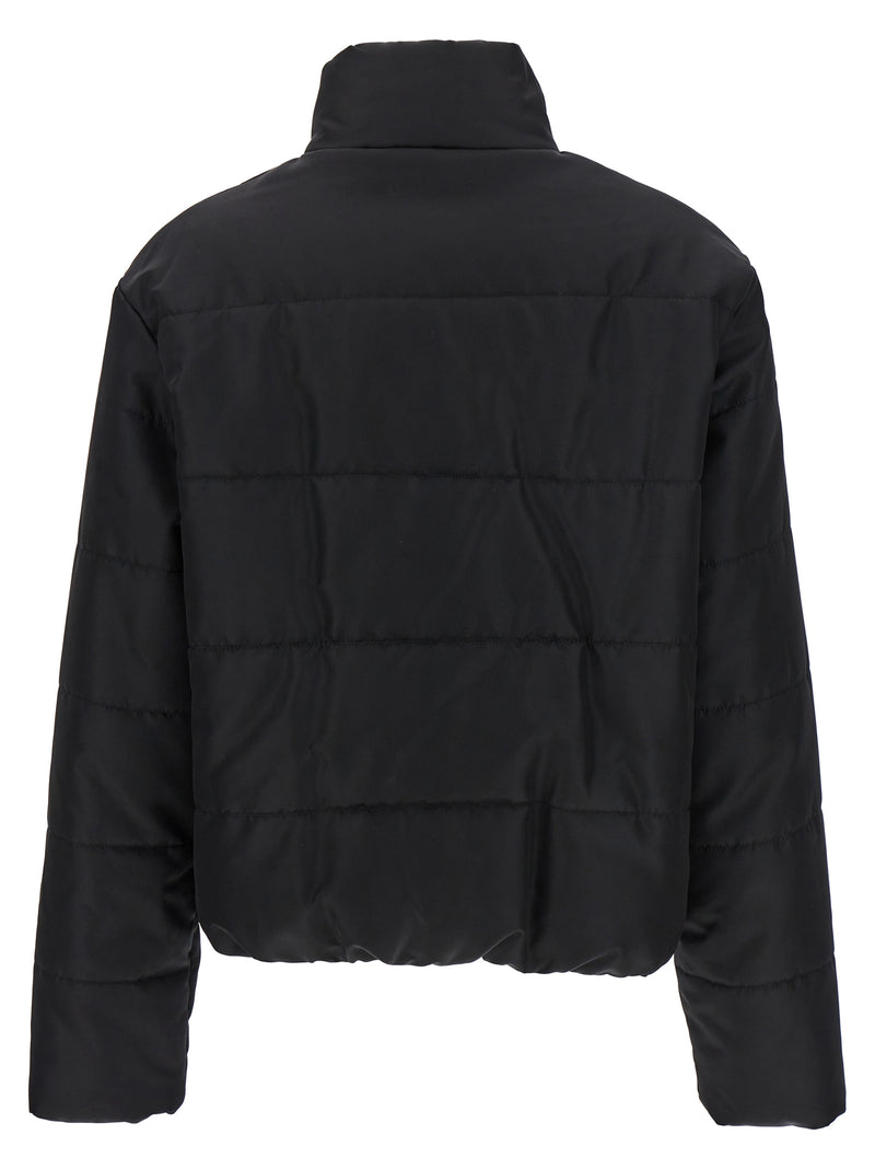 Moschino Black Polyamide Padded Down Jacket