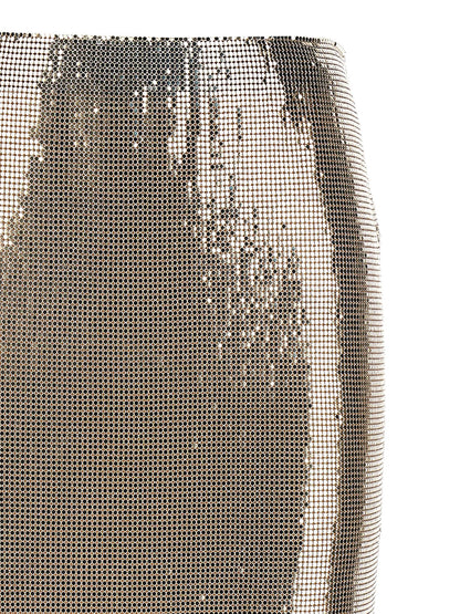 Sportmax Multicolor Polyester Midi Skirt