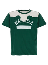 Maison Margiela Bicolor Cotton T-Shirt - Western Patchwork