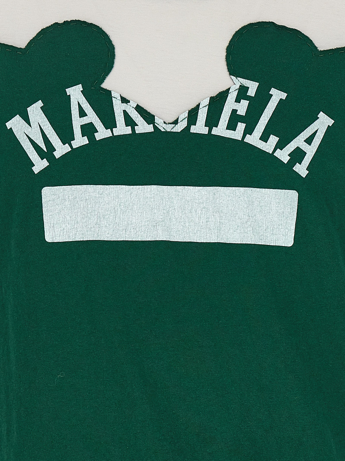 Maison Margiela Bicolor Cotton T-Shirt - Western Patchwork