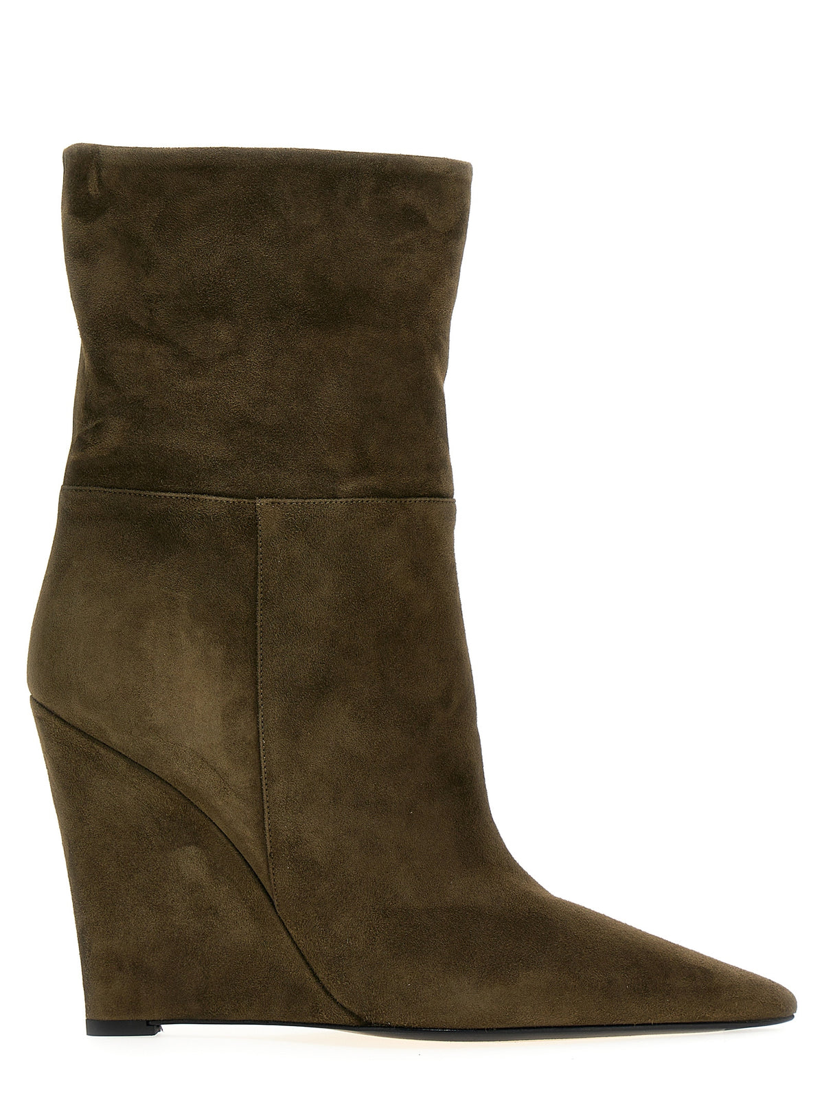 ALEVÌ Bicolor Suede Leather Ankle Boots - Bay Model