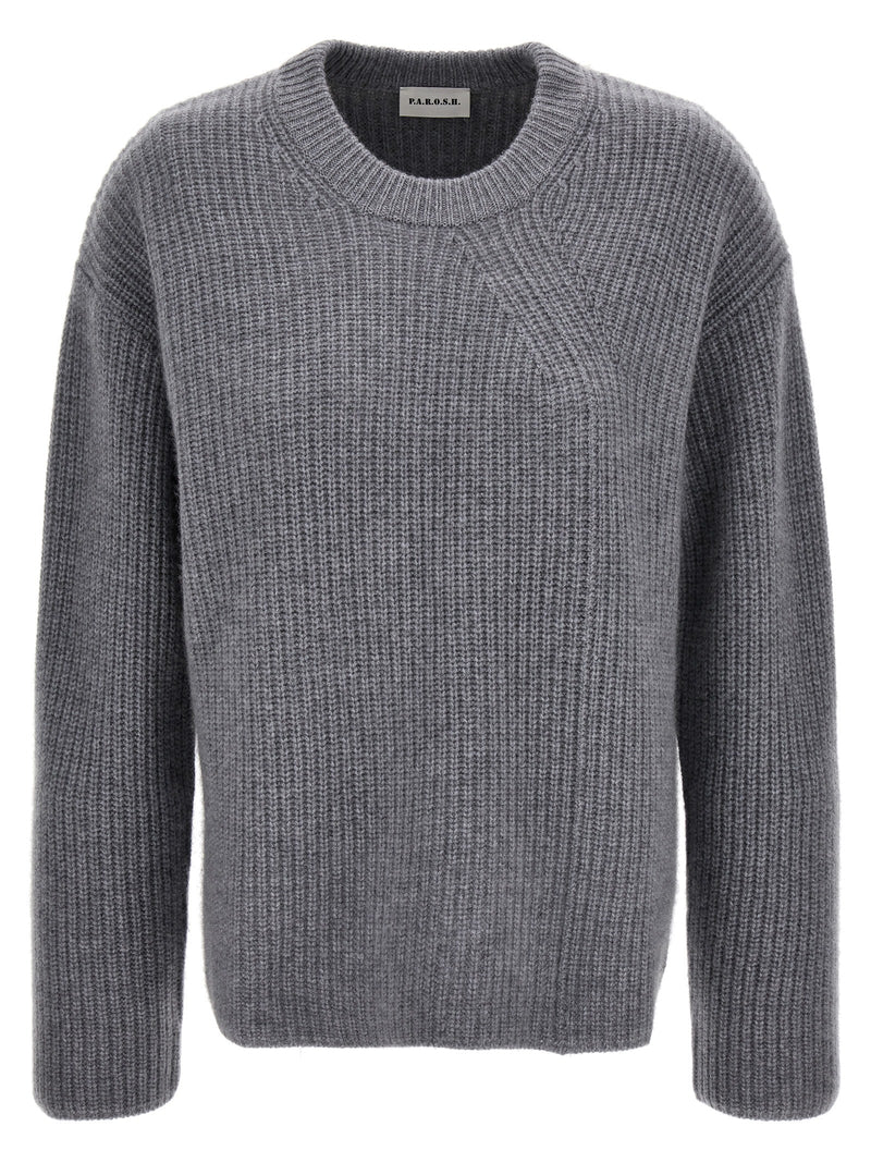 P.A.R.O.S.H. Gray Cashmere Cardigan for Women
