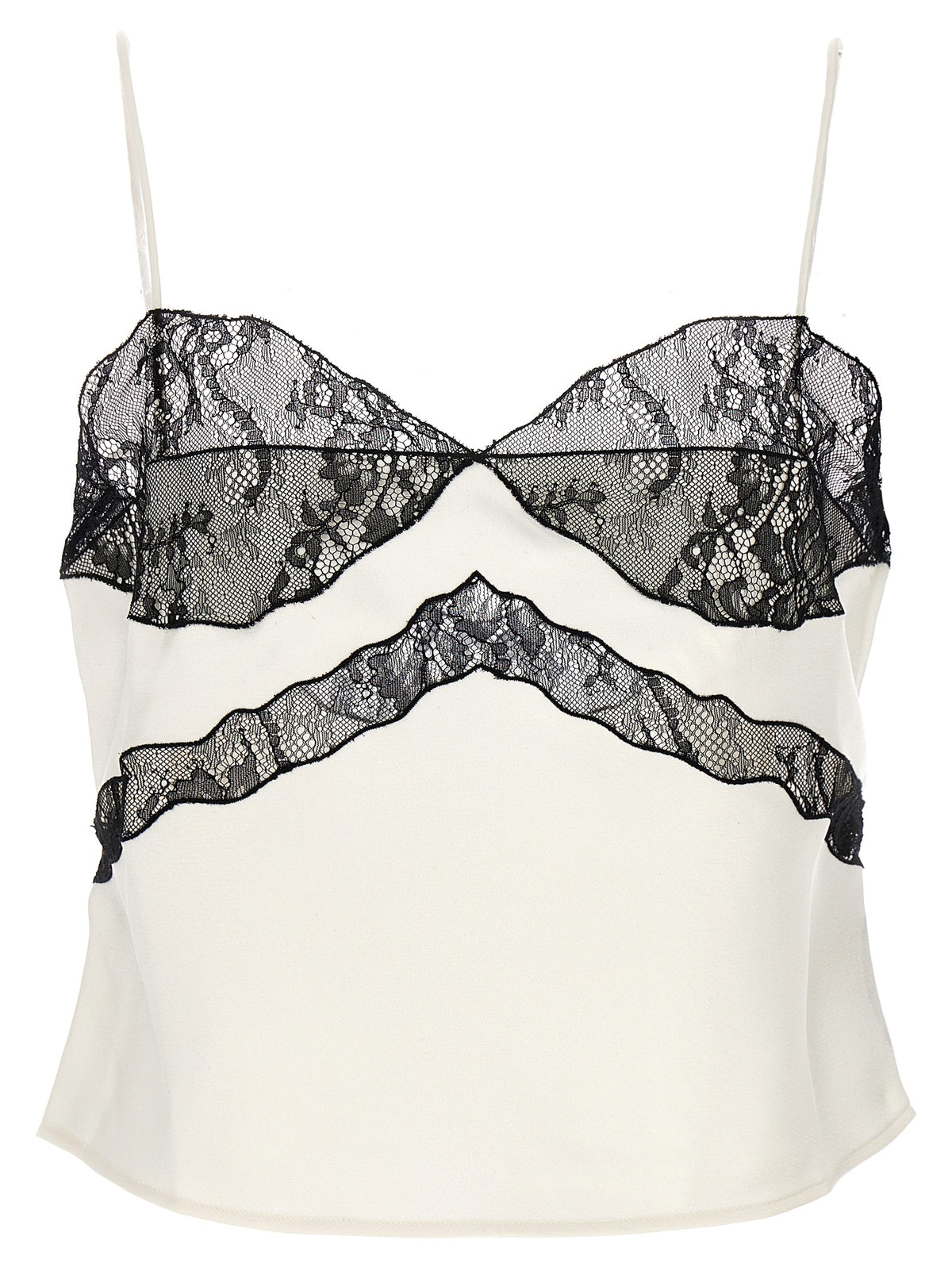 The Andamane Narcisa Bicolor Satin Blouse