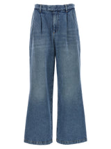 Armarium Giorgia Blue Cotton Jeans for Women