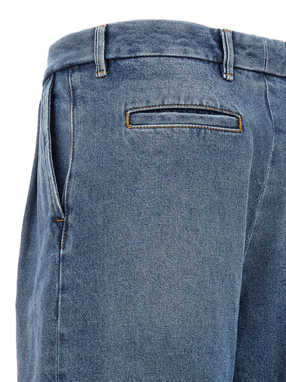 Armarium Blue Cotton Jeans Denim