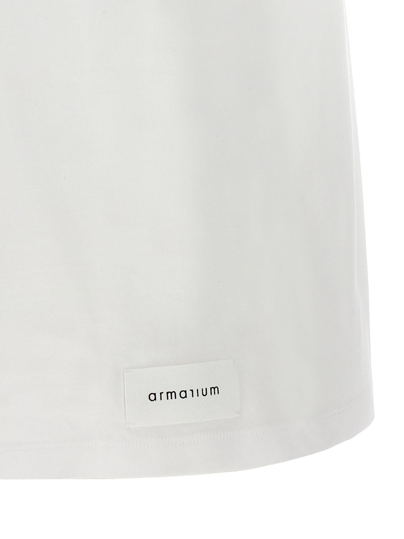 Armarium Vittoria White Cotton T-Shirt for Women