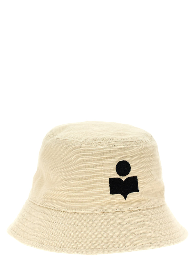 Isabel Marant Haley Beige Cotton Bucket Hat