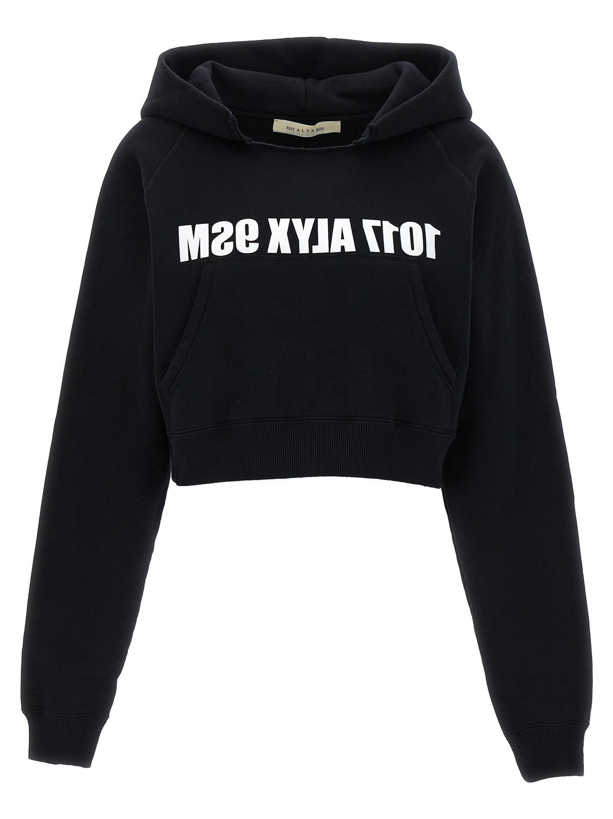 Alyx Bicolor Cotton Sweatshirt - Trendy Cropped Hoodie