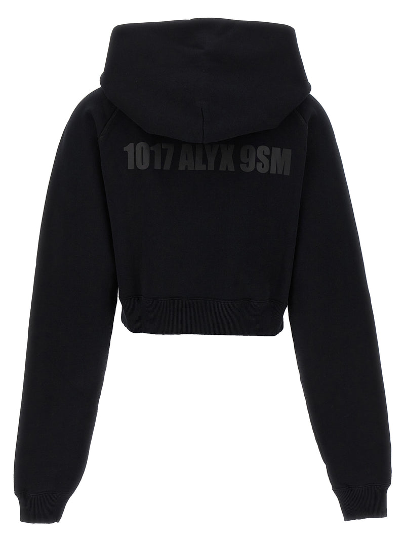 Alyx Bicolor Cotton Sweatshirt - Trendy Cropped Hoodie