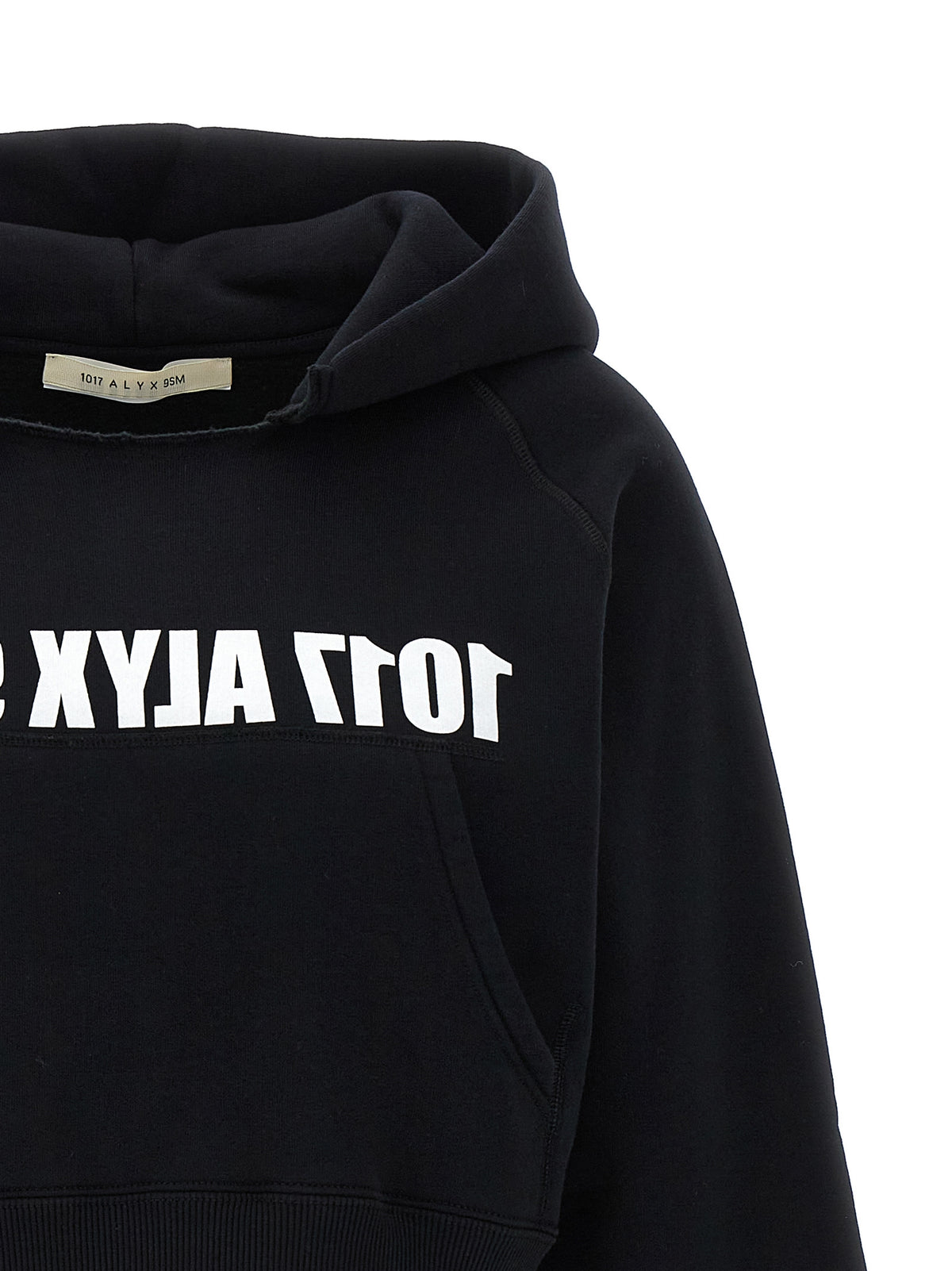 Alyx Bicolor Cotton Sweatshirt - Trendy Cropped Hoodie