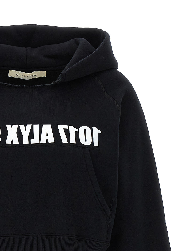 Alyx Bicolor Cotton Sweatshirt - Trendy Cropped Hoodie